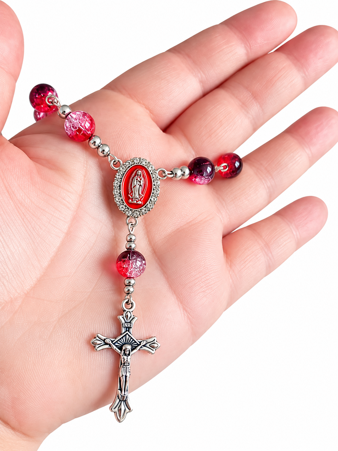✞ Protection Mariale ✞ Chapelet de poche dizainier