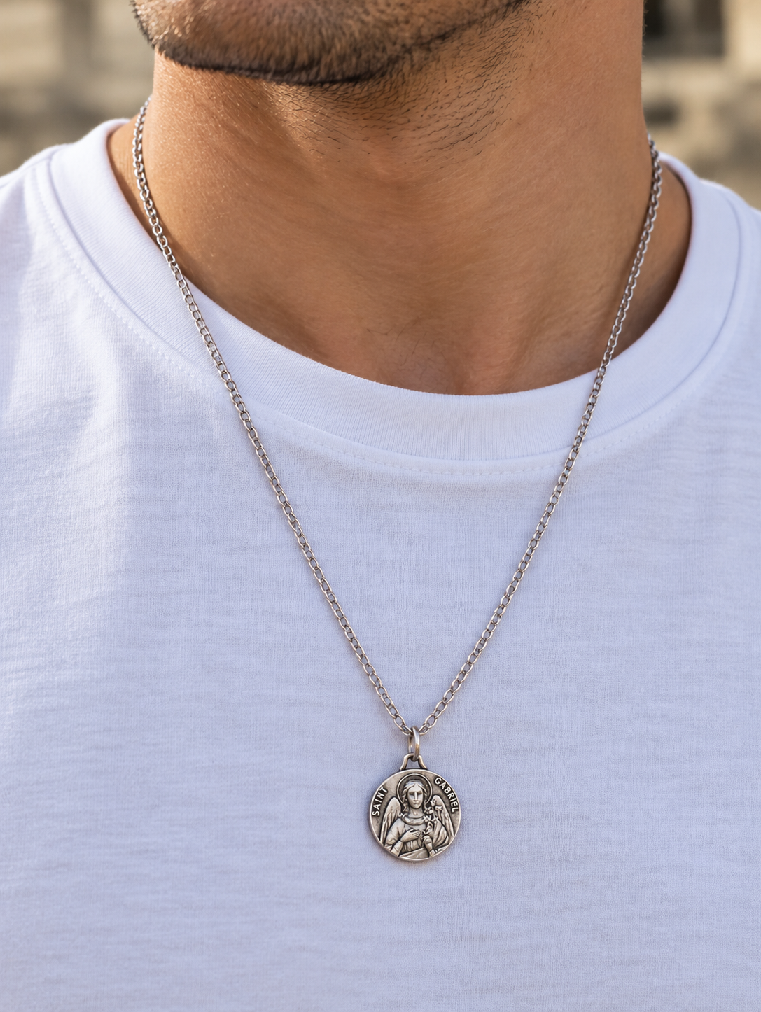 ✞ Saint Gabriel ✞ Collier archange