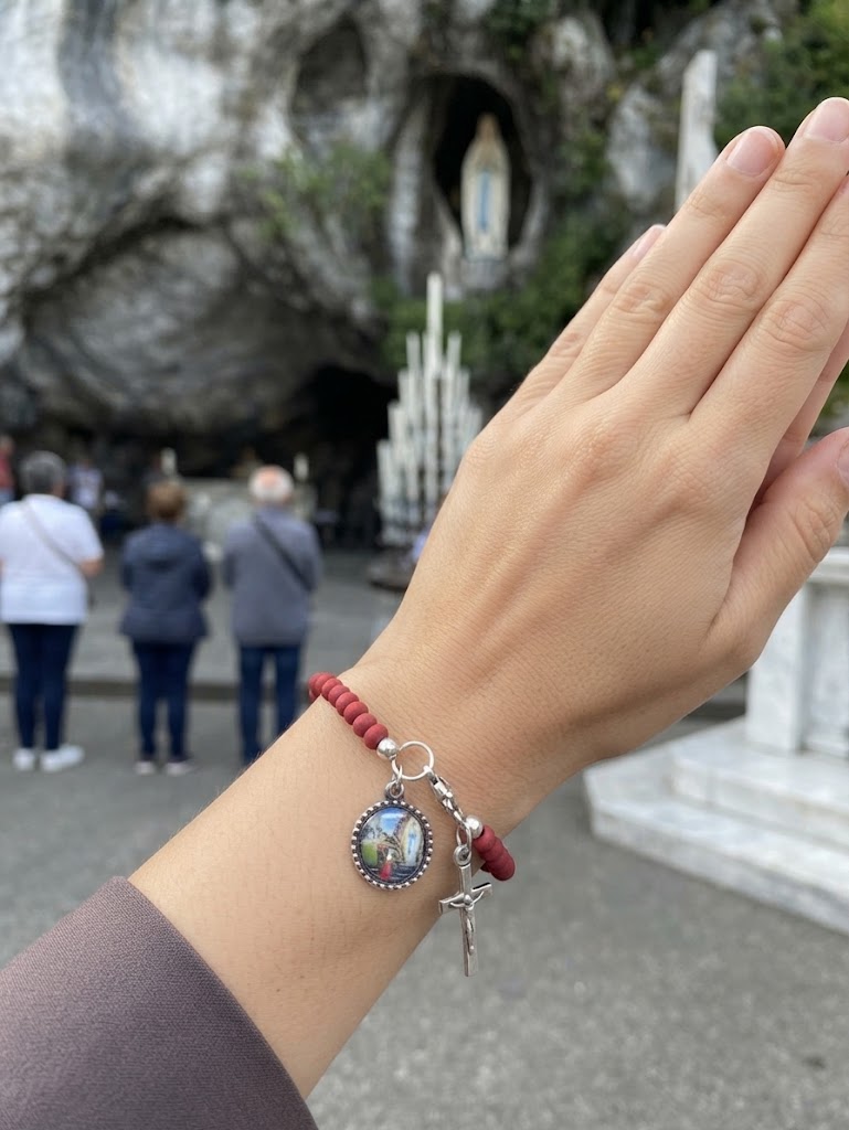 ✞ Apparition Mariale de Lourdes ✞ Bracelet Dizainier