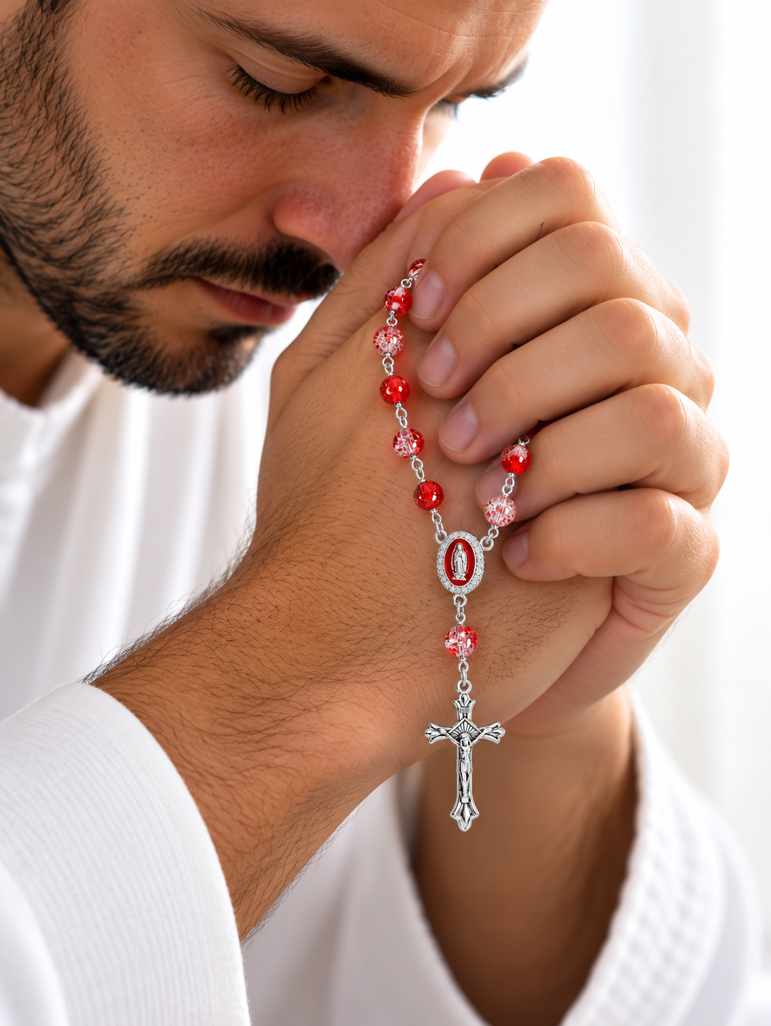 ✞ Protection Mariale ✞  Chapelet de poche dizainier
