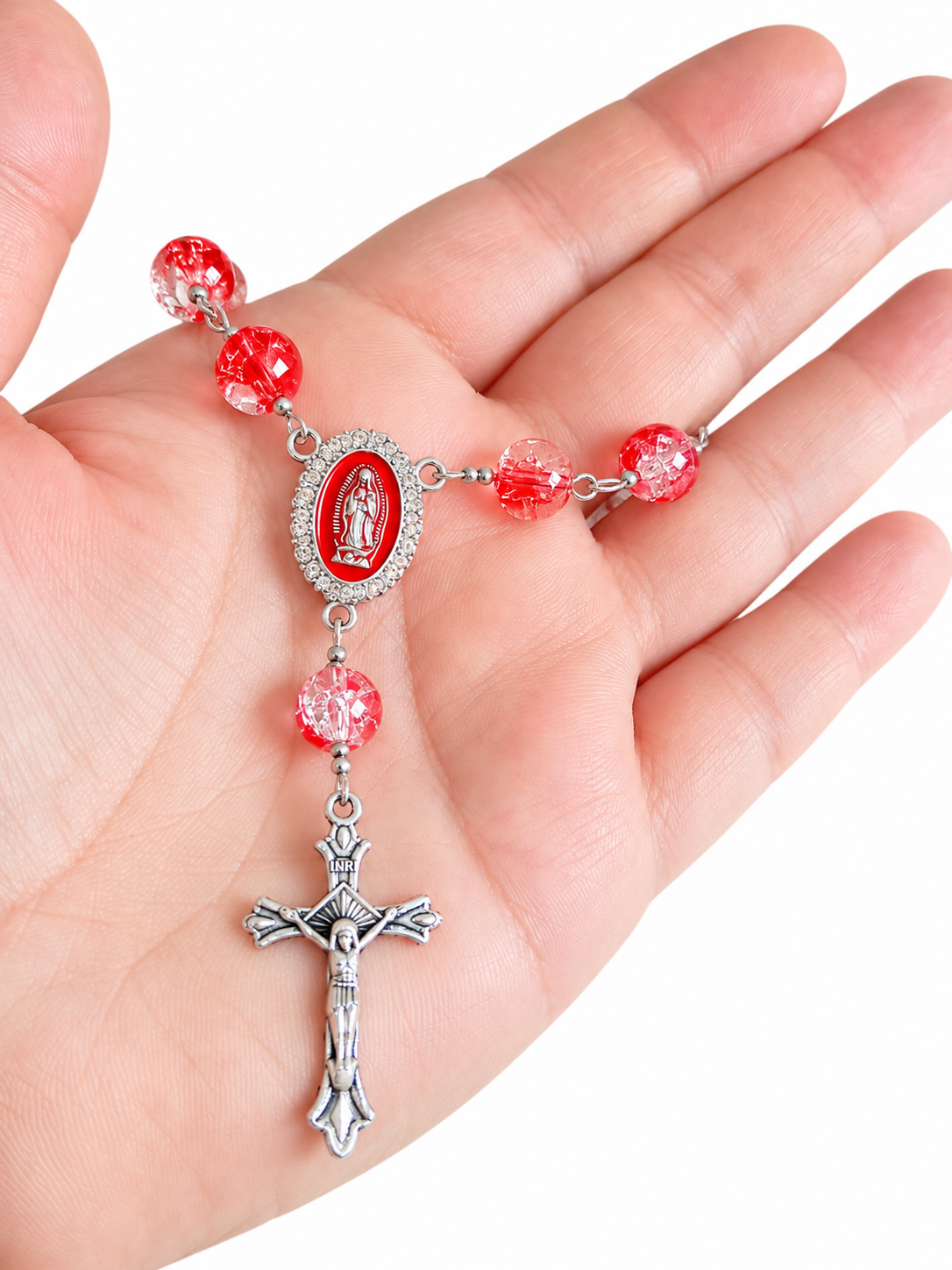 ✞ Protection Mariale ✞  Chapelet de poche dizainier