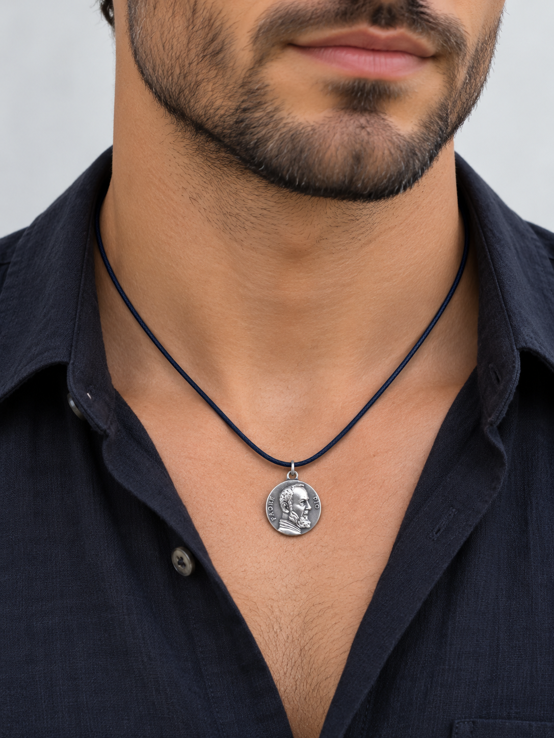 ✞ Padre Pio ✞ Collier de protection