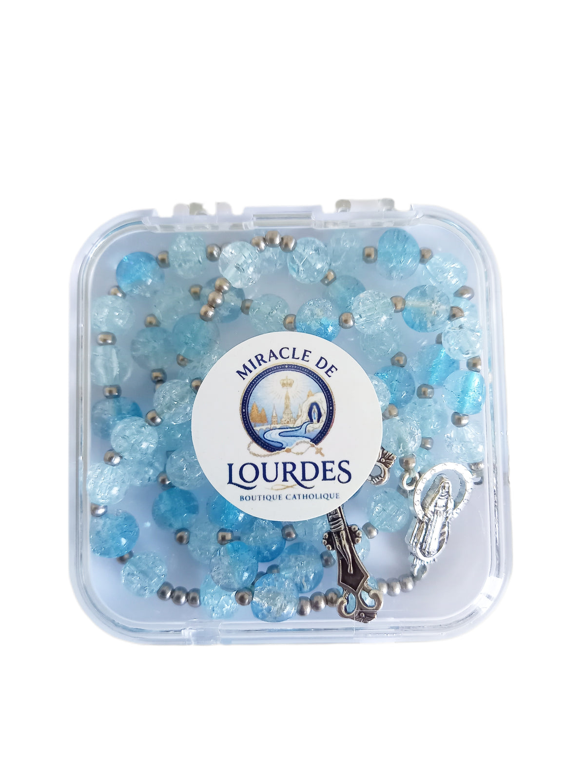 ✞ Matin de Lourdes ✞   Chapelet artisanal