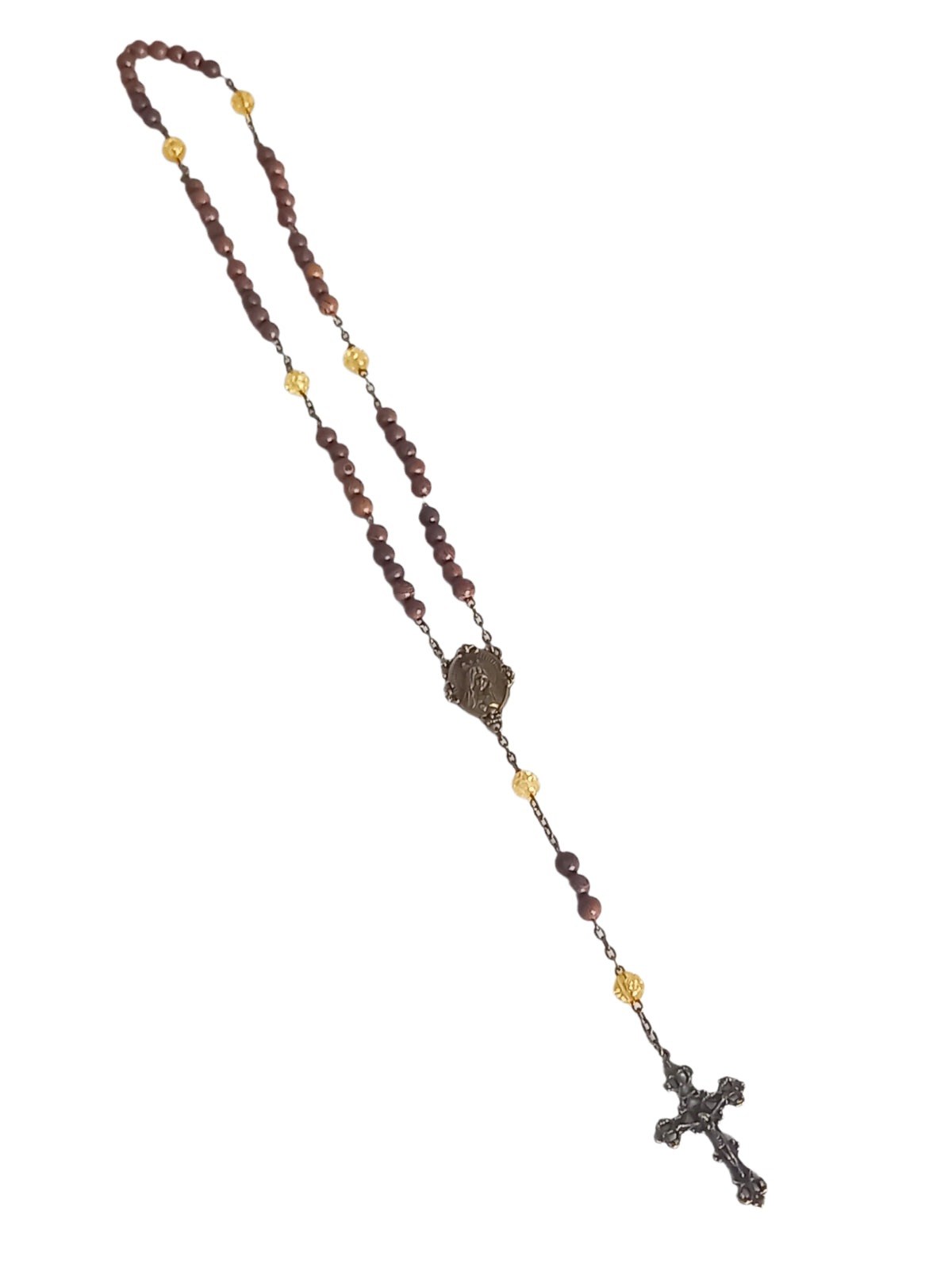 ✞ Lumineuse Lourdes ✞   Chapelet artisanal