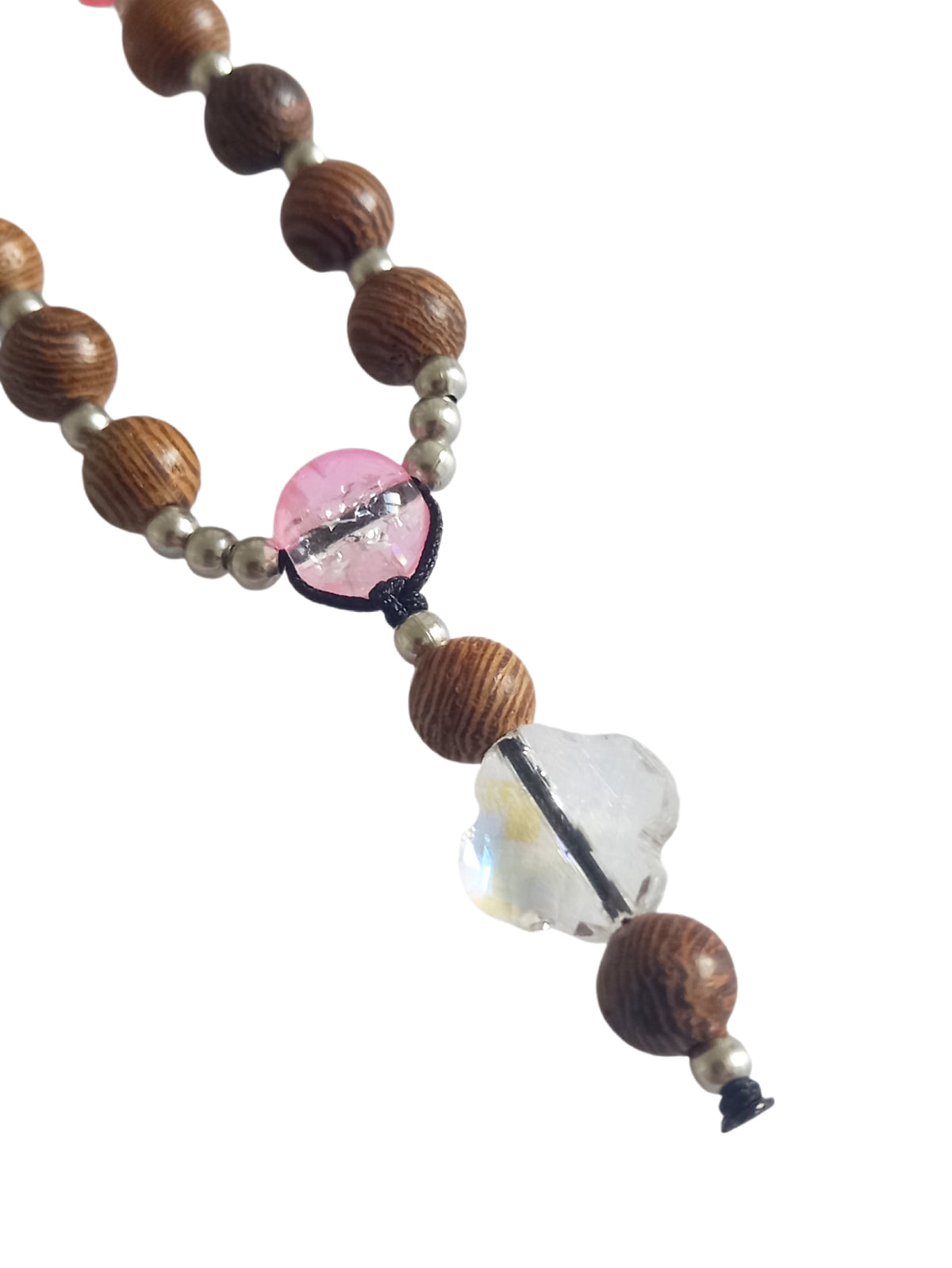 ✞ Protection de St Benoît ✞  Bijou de téléphone artisanal style mini chapelet