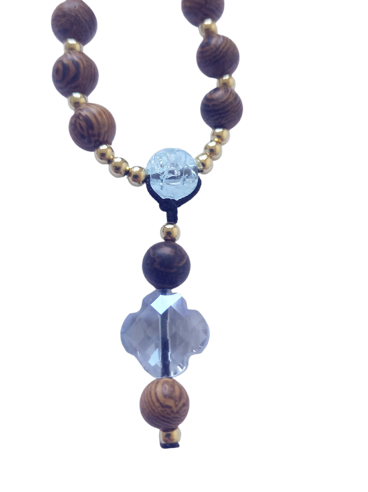 ✞ Protection de St Benoît ✞  Bijou de téléphone artisanal style mini chapelet