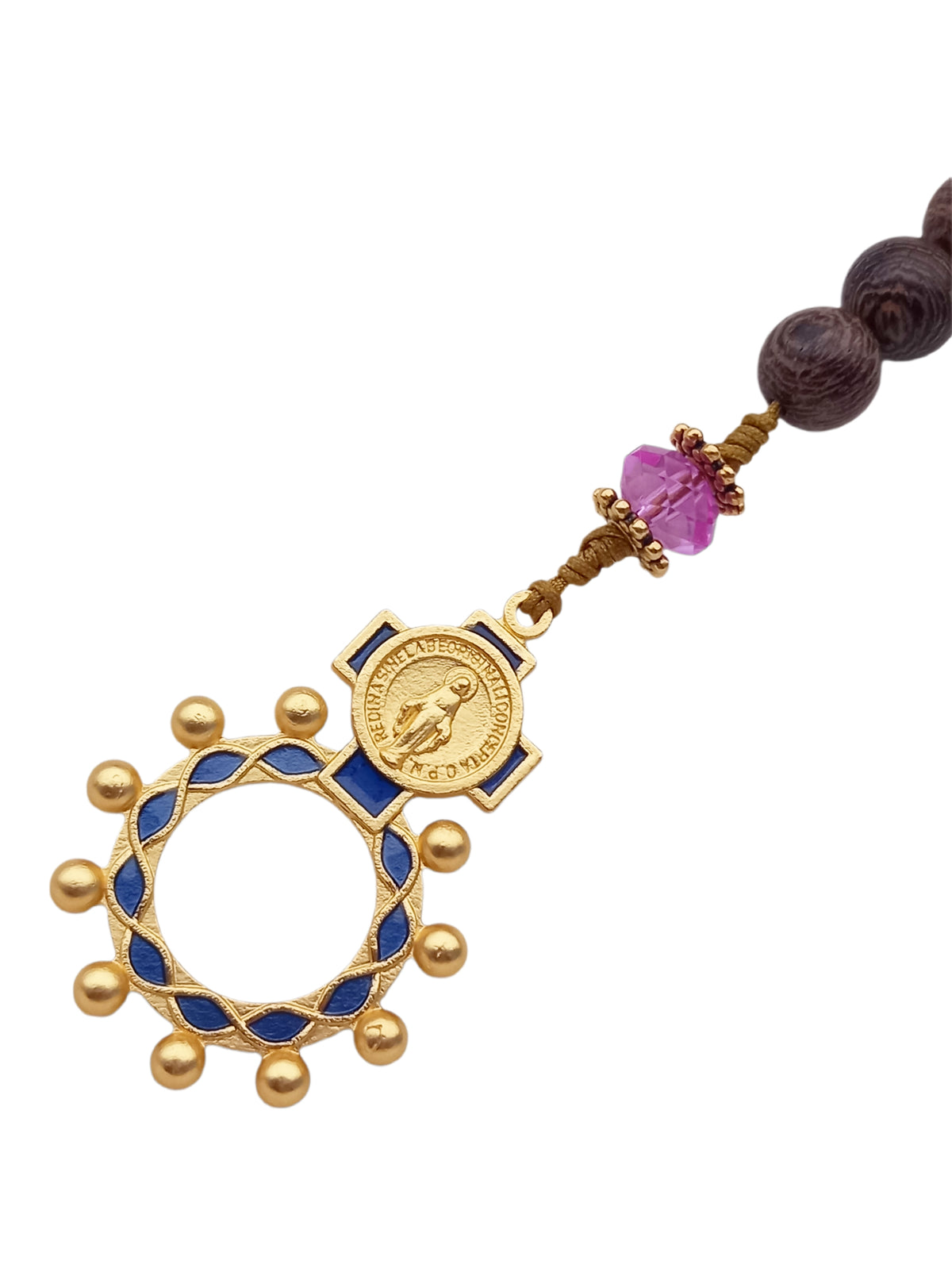 ✞ Douceur Mariale ✞  Chapelet double dizainier (bague + dizainier basique