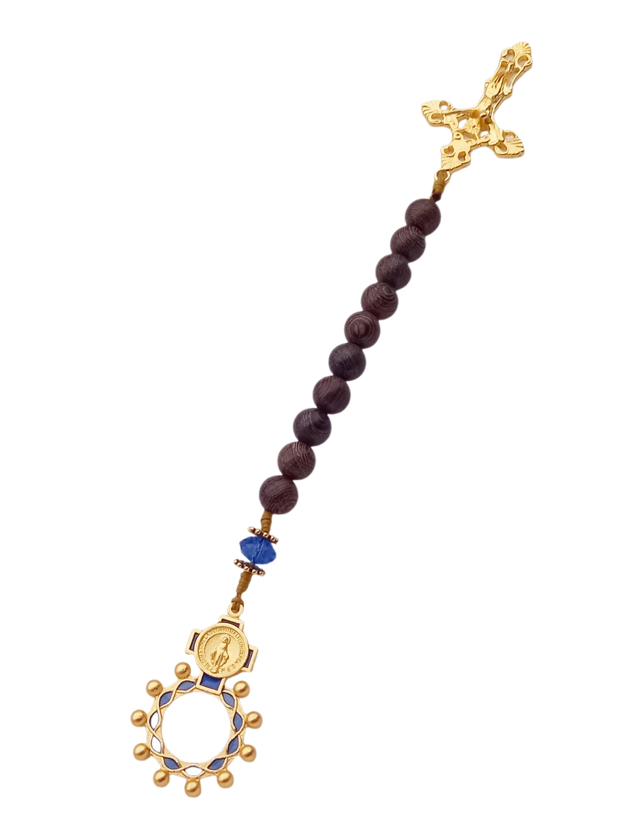 ✞ Douceur Mariale ✞  Chapelet double dizainier (bague + dizainier basique)