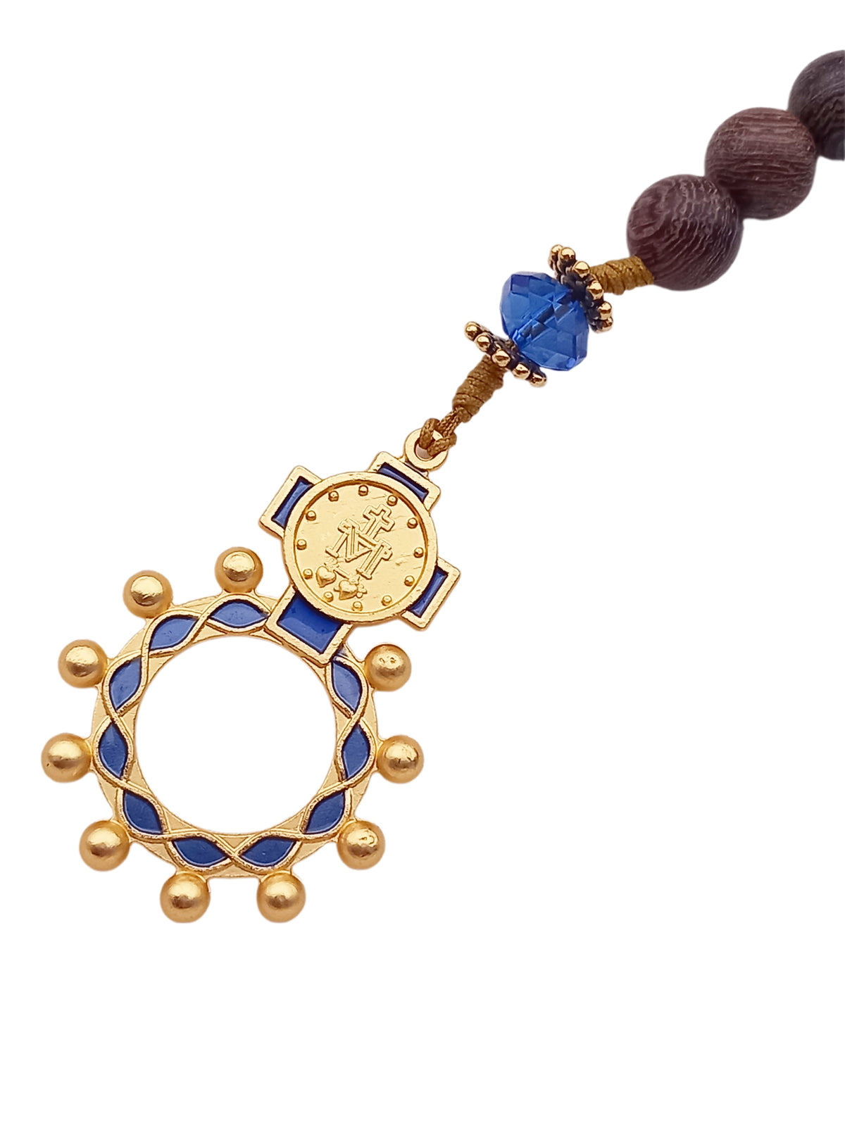✞ Douceur Mariale ✞  Chapelet double dizainier (bague + dizainier basique)