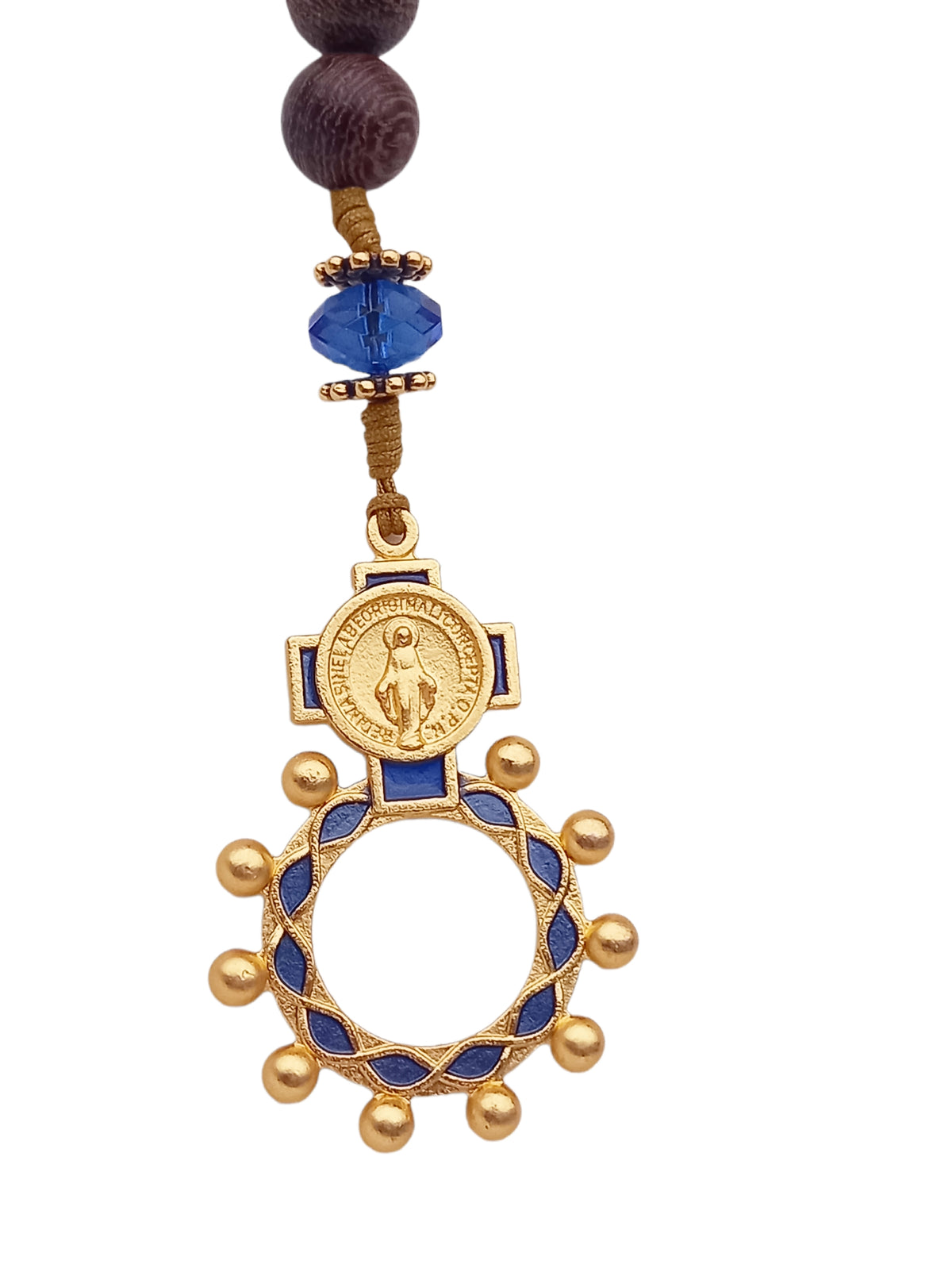 ✞ Douceur Mariale ✞  Chapelet double dizainier (bague + dizainier basique)