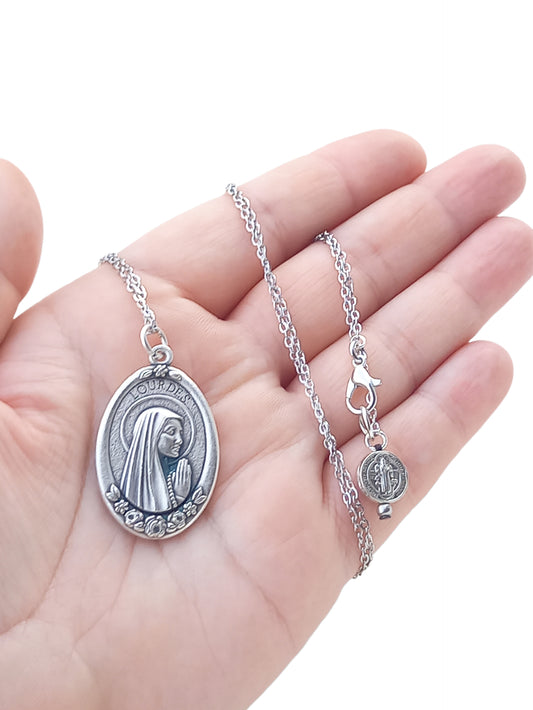 ✞ Le Souffle de Massabielle ✞ Collier de Lourdes