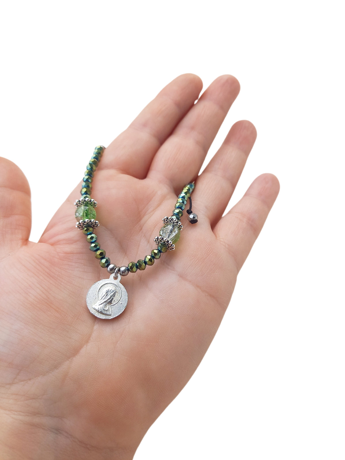 ✞ Ave Maria ✞ Bracelet apparition mariale de Lourdes réversible