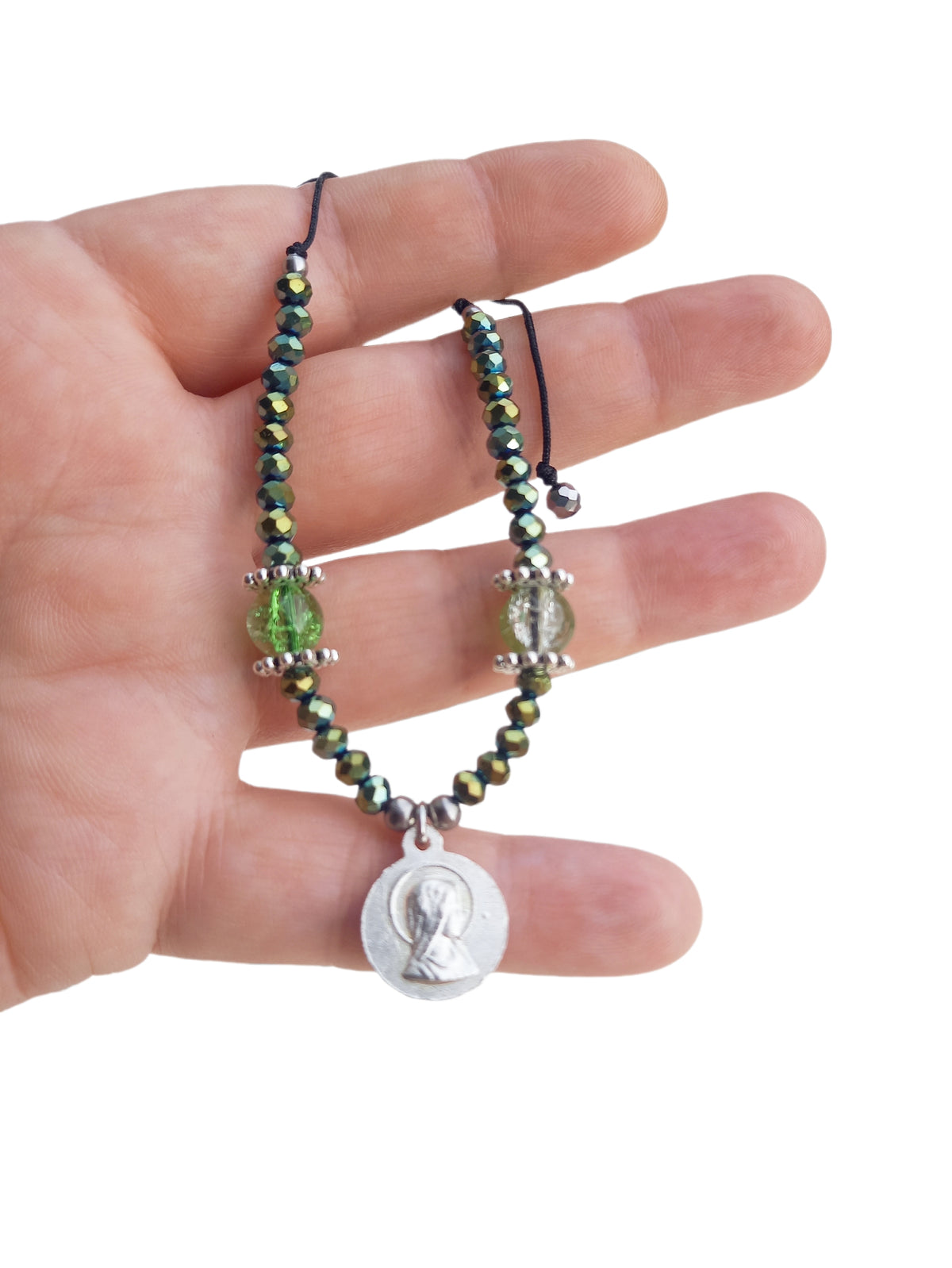 ✞ Ave Maria ✞ Bracelet apparition mariale de Lourdes réversible