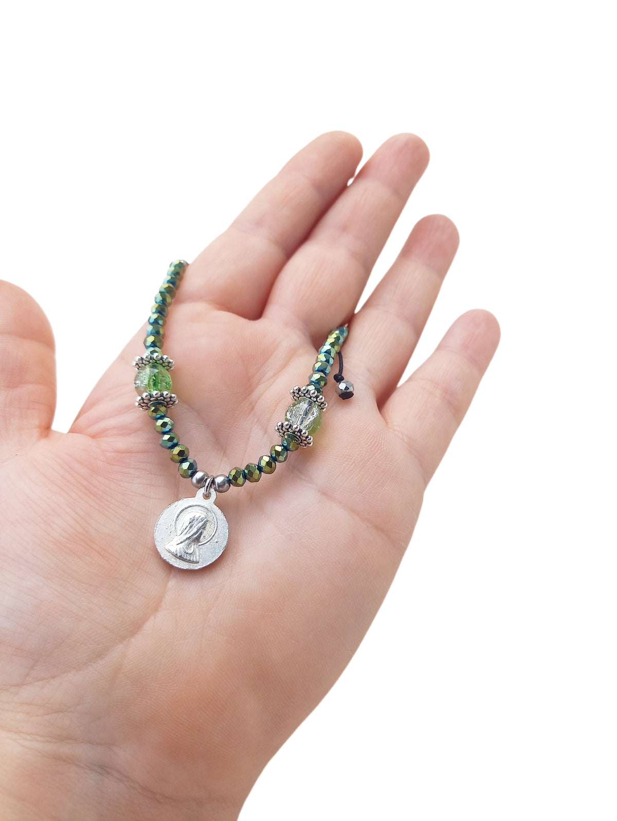 ✞ Ave Maria ✞ Bracelet apparition mariale de Lourdes réversible