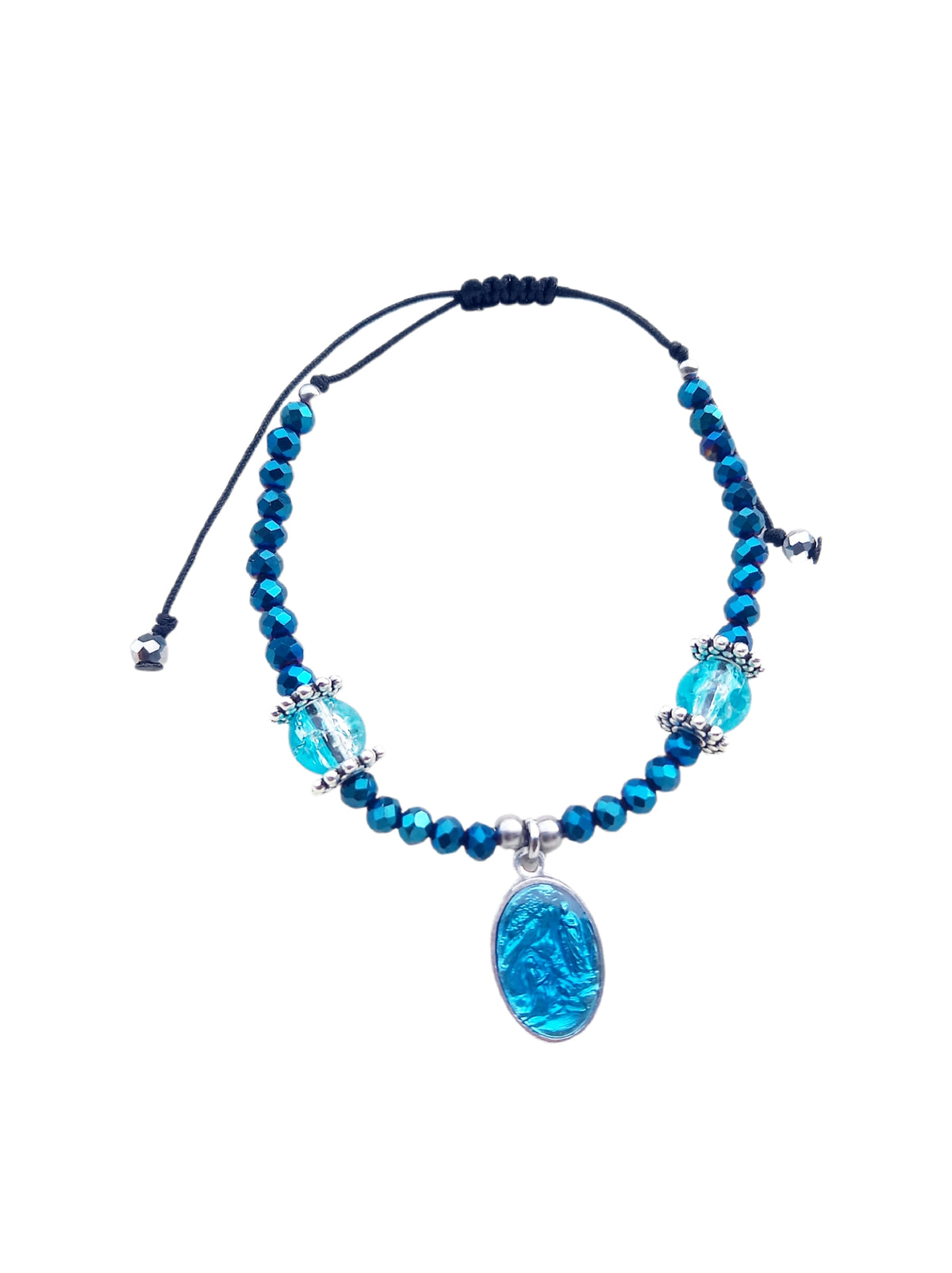 ✞ Maria ✞ Bracelet apparition mariale de Lourdes réversible