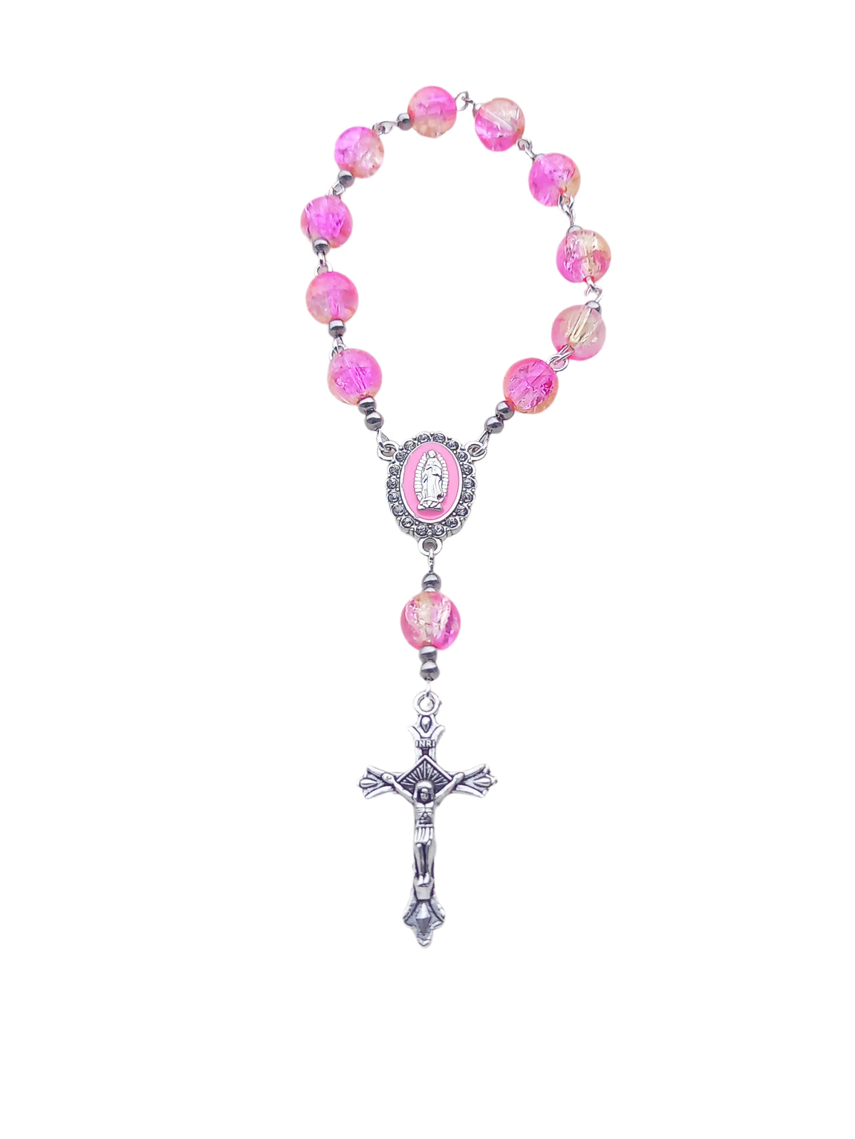 ✞ Protection Mariale ✞  Chapelet de poche double dizainier