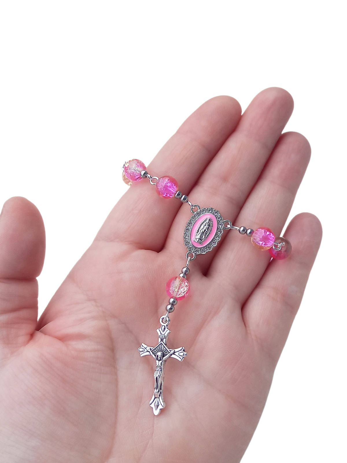 ✞ Protection Mariale ✞  Chapelet de poche double dizainier