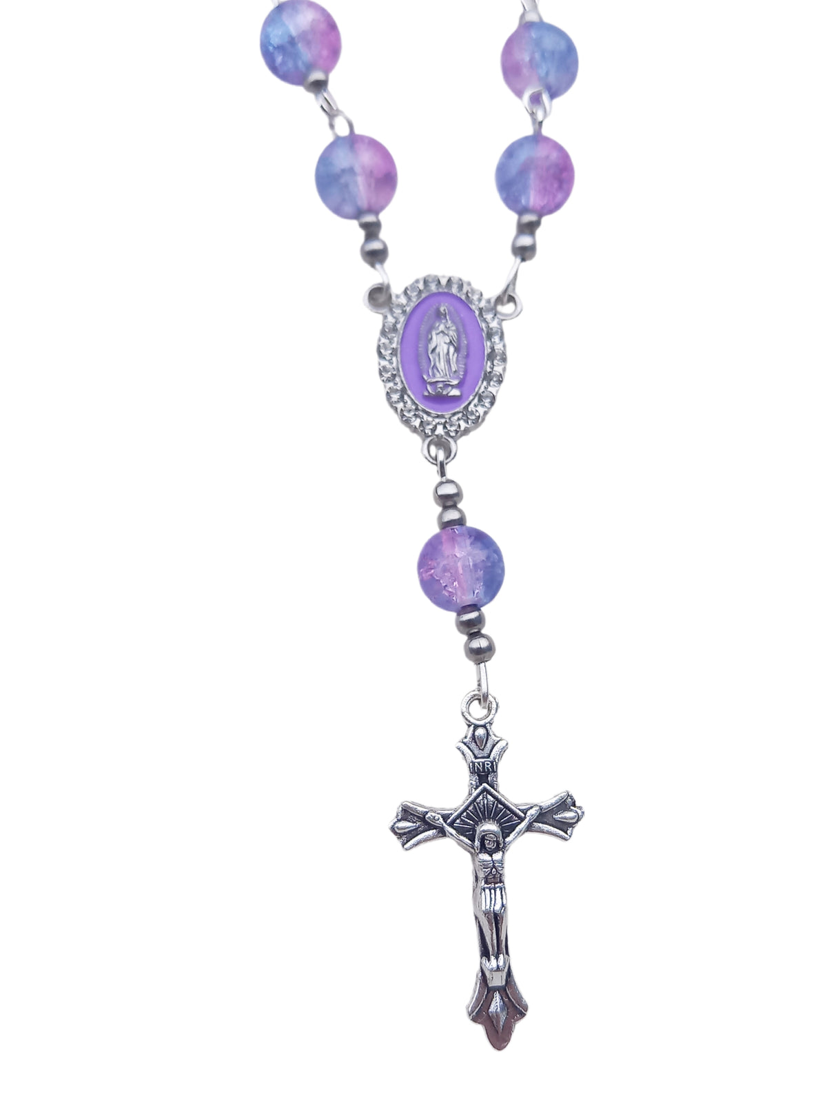 ✞ Protection Mariale ✞  Chapelet de poche double dizainier