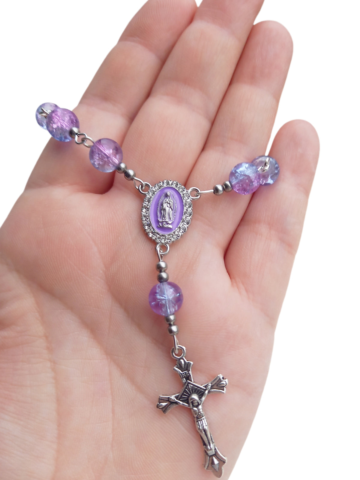 ✞ Protection Mariale ✞  Chapelet de poche double dizainier