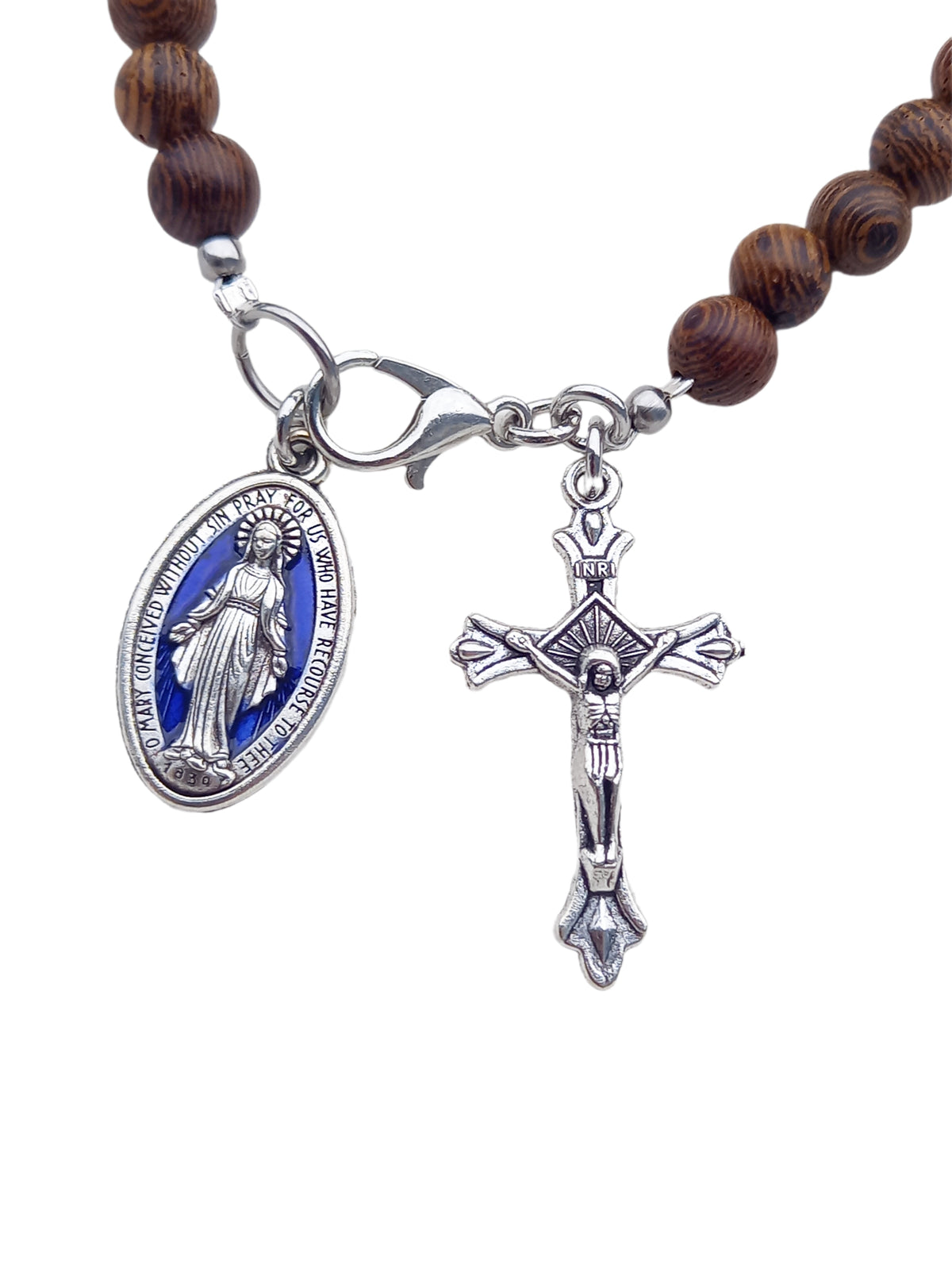 ✞ Jardin de prière ✞ Bracelet double Dizainier
