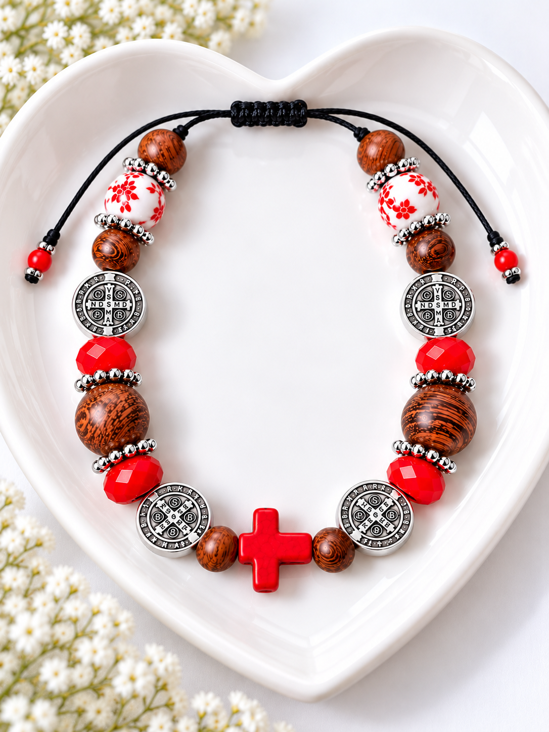 ✞ Sainte Protection ✞ Bracelet Saint Benoît
