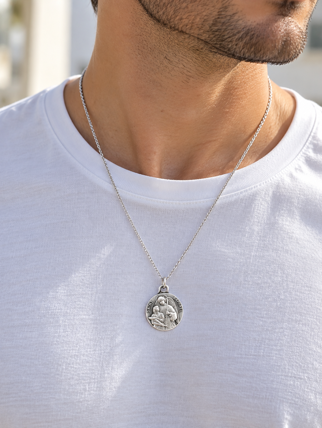 ✞ Saint Raphaël ✞ Collier archange