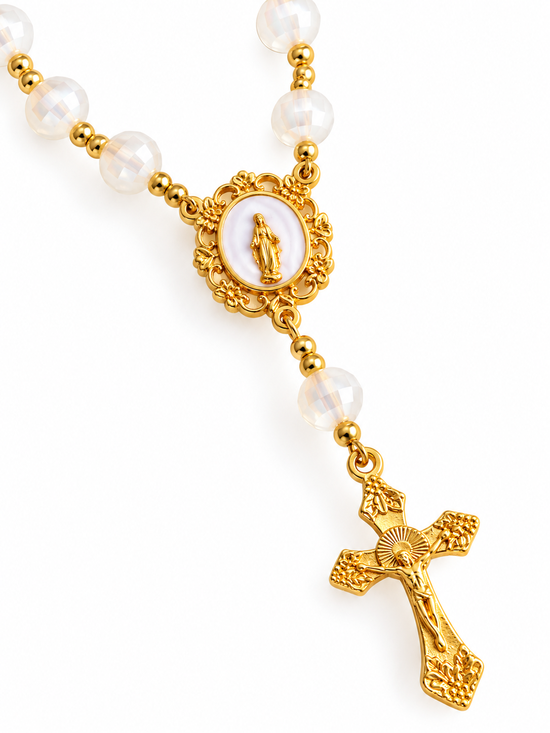 ✞ Protection Mariale ✞  Chapelet de poche dizainier