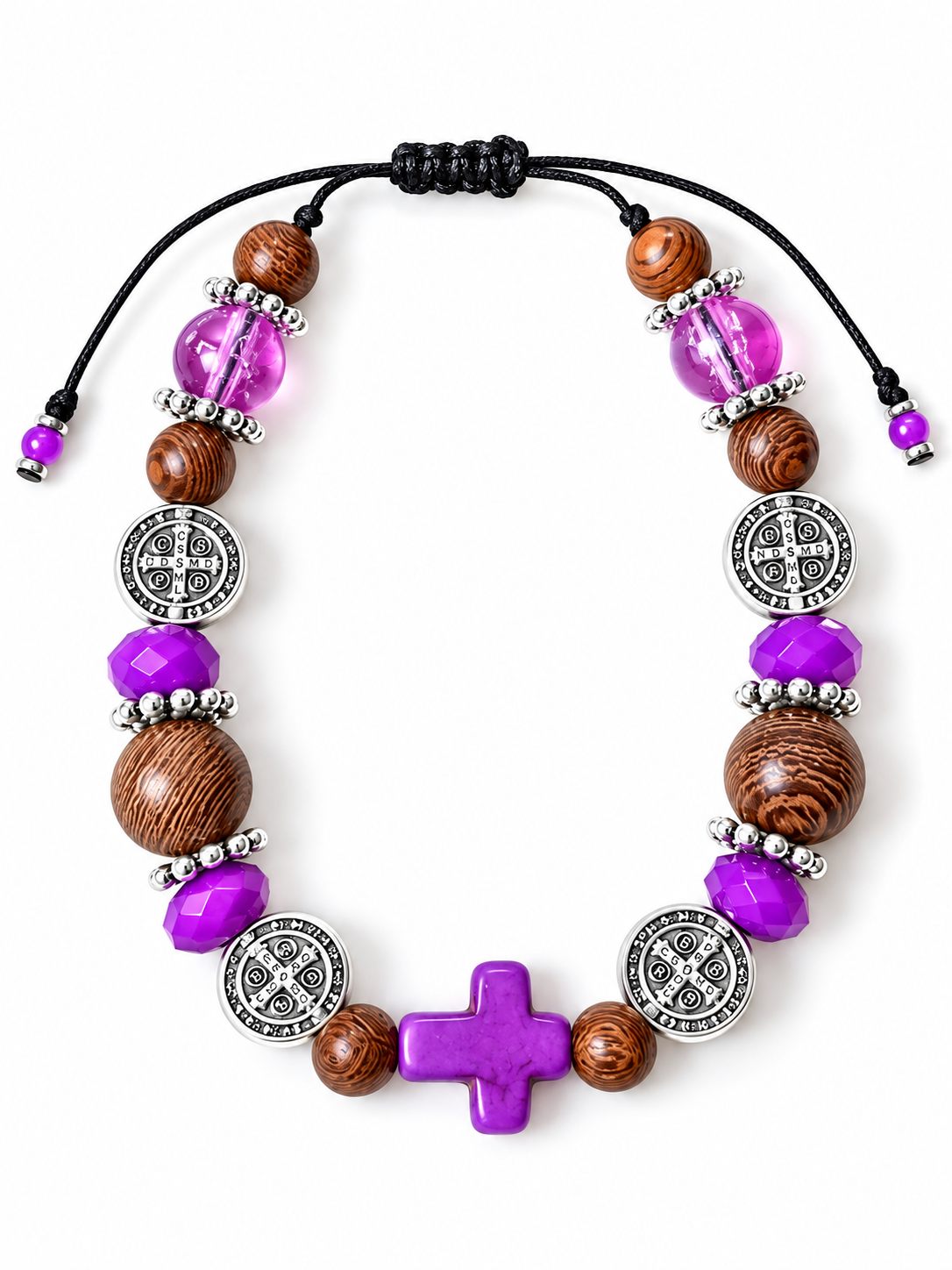 ✞ Divine Protection ✞ Bracelet Saint Benoît